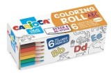 Cumpara ieftin Carioca Coloring Roll Mini, 10 x 85 cm/rola, hartie autoadeziva - ABC