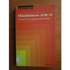 Jon Kabat Zinn - Mindfulness zi de zi. Oriunde vrei sa mergi, acolo esti