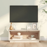 Comodă TV, 90x35x35 cm, lemn masiv de pin, vidaXL