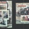 Burundi 2012 - Locomotive cu Abur S/S 1v + M/S 1v NEDANTELATE MNH