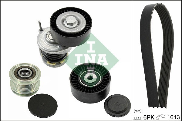 INA 529 0467 20 Set curea transmisie cu caneluri