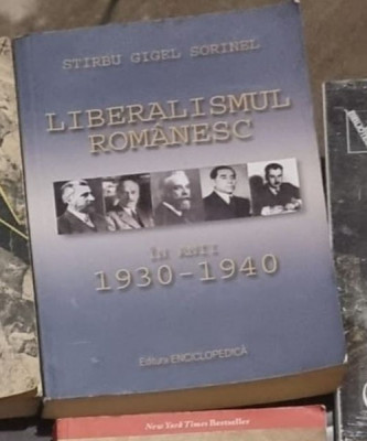 Stirbu Gigel Sorinel - Liberalismul Romanesc in Anii 1930-1940 foto