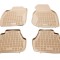 Covorase Presuri Auto Cauciuc Dedicate Bej Audi A6 II C5 1997 - 2004