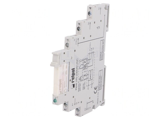 Releu intermediar SPDT 230V 6A PIR6W-1PS
