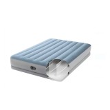 Saltea Gonflabila Dubla Intex Dura-Beam Plus 152 x203 x 36 cm, pompa inclusa cu USB