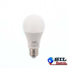 Bec cu led A60 E27 15W 230V lumina calda Basic Well foto