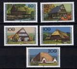 Germania 1996 - Case din mediul rural, arhitectura, ferme, serie neuzata
