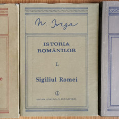 Istoria romanilor, vol. 1-1, 1-2 si 2 - Nicolae Iorga