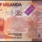 UGANDA █ bancnota █ 1000 Shillings █ 2022 █ P-49 █ UNC █ necirculata