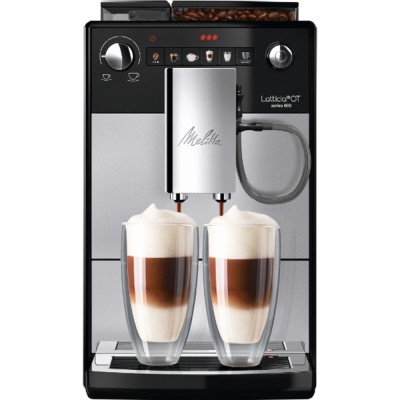 Aparat de cafea superautomat Melitta Latticia F300-101 Negru Argintiu 1450 W 1,5 L foto