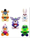 Cumpara ieftin Set 5 figurine Five Nights at Freddy&#039;s, indragitele personaje din jocul FNAF, 25 cm