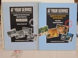 AT YOUR SERVICE - English for the Travel and Tourist Industry - Trish Scott &amp; Angela Buckingham + WORKBOOK - Oxford University Press 19951995