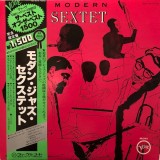 Vinil LP # "Japan Press" The Modern Jazz Sextet Dizzy Gillespie, Sonny Stitt, John Lewis , Skeeter Best &ndash; The Modern Jazz Sextet (VG+)