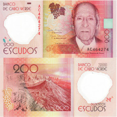 Capul Verde 200 Escudos 2014 P-71 UNC