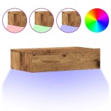 Cumpara ieftin Noptiera Lemn Vechi 60x35 cm Lemn prelucrat