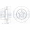 DELPHI BG3896 Disc frana