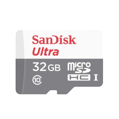 Card de Memorie, 32GB - SanDisk Ultra (SDSQUNR-032G-GN3MN) - White / Gray foto