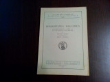ROMANITATEA BALCANICA - Theodor Capidan - Editura Academia Romana, 1936, 68 p.