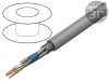 Cablu PVC gri 3x2x0,14mm2 350V cu autostingere