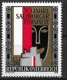 B2058 - Austria 1970 - Aniversari,neuzat,perfecta stare, Nestampilat