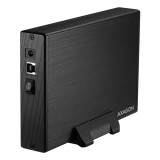 Rack Extern AXAGON EE35-XA3 USB 3.0 SATA 3.5 aluminiu negru