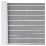 Pardoseala autoadezivă gri deschis &amp; alb 240x90 cm EVA Foam