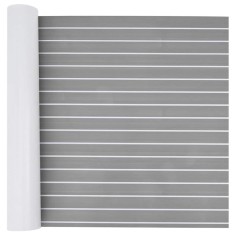 vidaXL Pardoseală pentru bărci Gri deschis și alb 240 x 90 cm 42008464