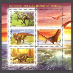 Romania.2005 Animale preistorice-Bl. DR.728