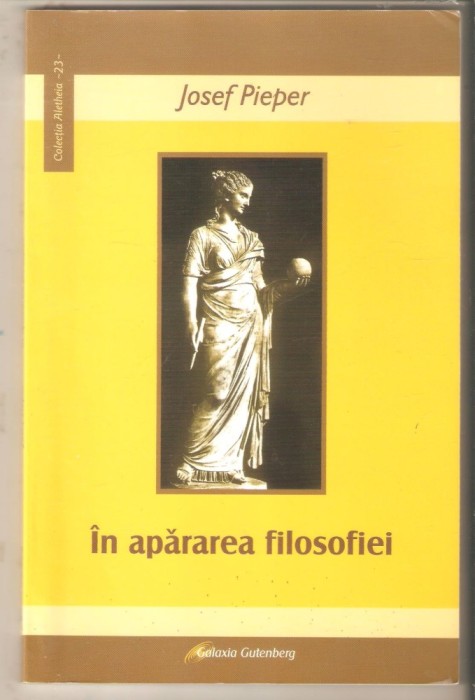 Josef Pieper-In apararea filosofiei