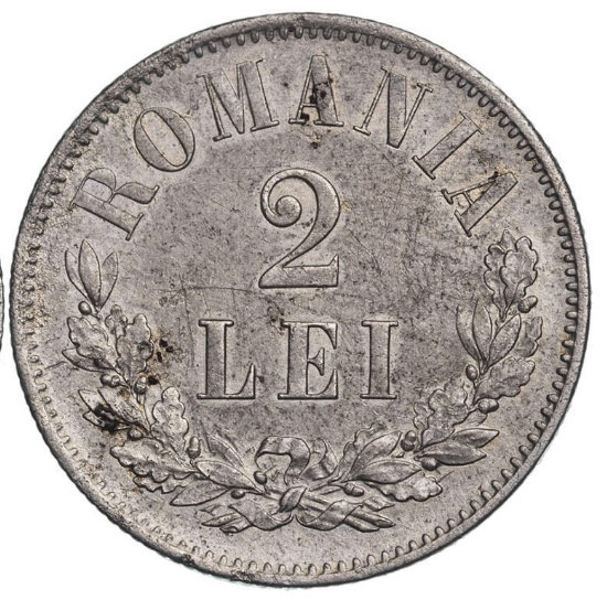 2 Lei 1875 UNC