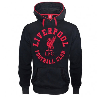 FC Liverpool hanorac de bărbați cu glugă black SLab OTH black - XXL foto