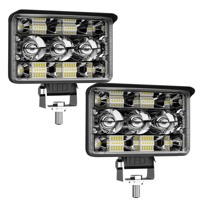 Set 2 Proiectoare auto, 300W/set, 2 faze iluminare