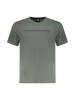 Tricou barbati, cu imprimeu cu text, Regular fit, Verde, S, 2XL, 3XL, L, M, XL, North Sails