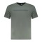 Tricou barbati, cu imprimeu cu text, Regular fit, Verde, S