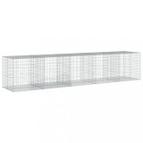 Cumpara ieftin Cos gabion cu capac, 500x100x100 cm, fier galvanizat