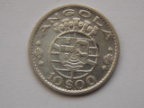 10 escudos 1955 Angola-argint, Africa