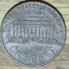 SUA / USA - moneda de colectie - 1 cent 1963 - Lincoln - serie mai rara !