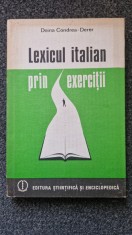 LEXICUL ITALIAN PRIN EXERCITII - Condrea-Derer foto