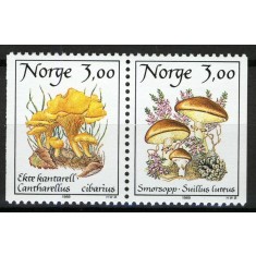 Norvegia 1989 - Ciuperci, serie neuzata