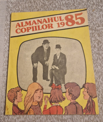 Almanahul copiilor 1985 foto