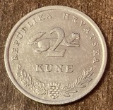 C50 - Moneda foarte veche - Croatia - 2 kune - 1999