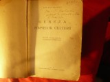 PP Negulescu - Geneza formelor culturii - Ed. Bucovina 1934 , 486 pag