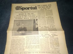 ZIARUL SPORTUL 3 IANUAIRE 1983