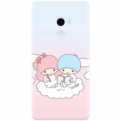 Husa silicon pentru Xiaomi Mi Mix 2, Little Twins On Cloud foto