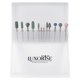 Cumpara ieftin Set Capete Freza Unghii LUXORISE pentru Pila Electrica Profesionala, 12 buc