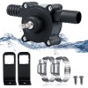 Mini Pompa pentru transfer lichide, conectare la bormasina sau autofiletanta, apa, ulei, motorina, plastic ABS, usor de instalat, neagra, Oem