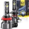 Set 2 becuri led auto, 6000k (lumina alba), 15000LM, DC 9-32V, canbus