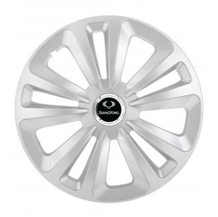Set 4 Capace Roti, potrivite jantelor de R16, pentru SsangYoung, model terra cromat