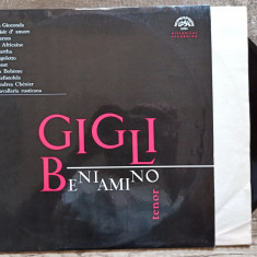 Recital Gigli Beniamino// disc vinil