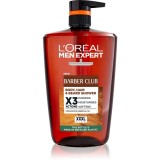L&rsquo;Or&eacute;al Paris Men Expert Barber Club Gel de duș pentru bărbați pentru păr, barbă și corp 1000 ml